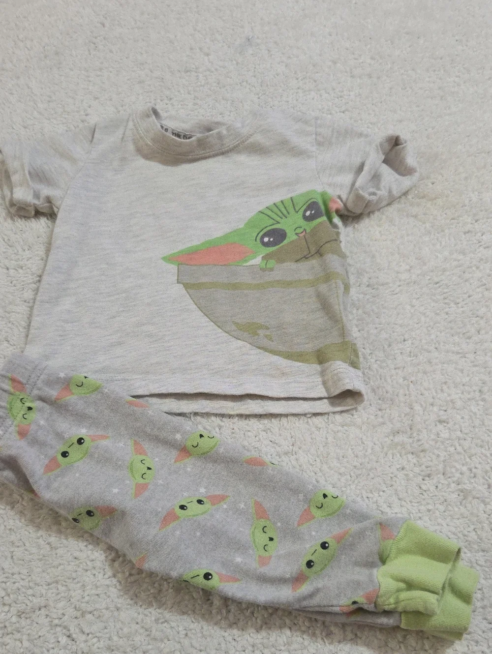 STAR WARS YODA 2PC PAJAMA SET